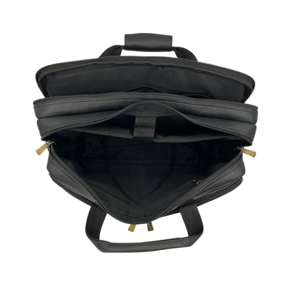 Expandable Leather Laptop Organiser Premium  # 2818