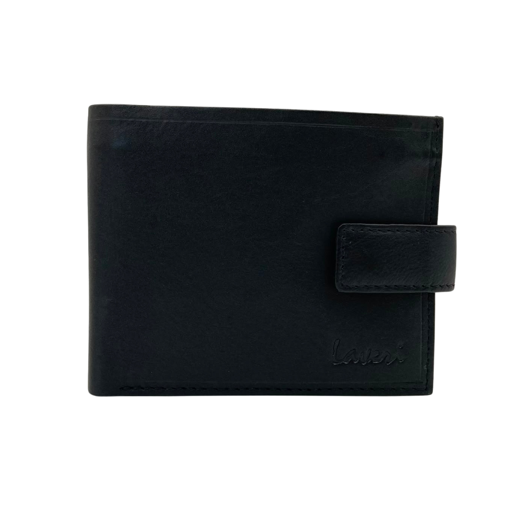Mens Genuine Leather Mens wallet Leather Lined Bi fold Wallet For Men # 797AL