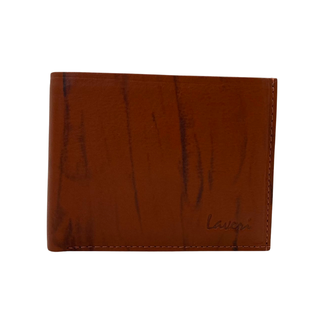 Antq, Smooth Leather Wallet With Inside Leather Lining # 1890C