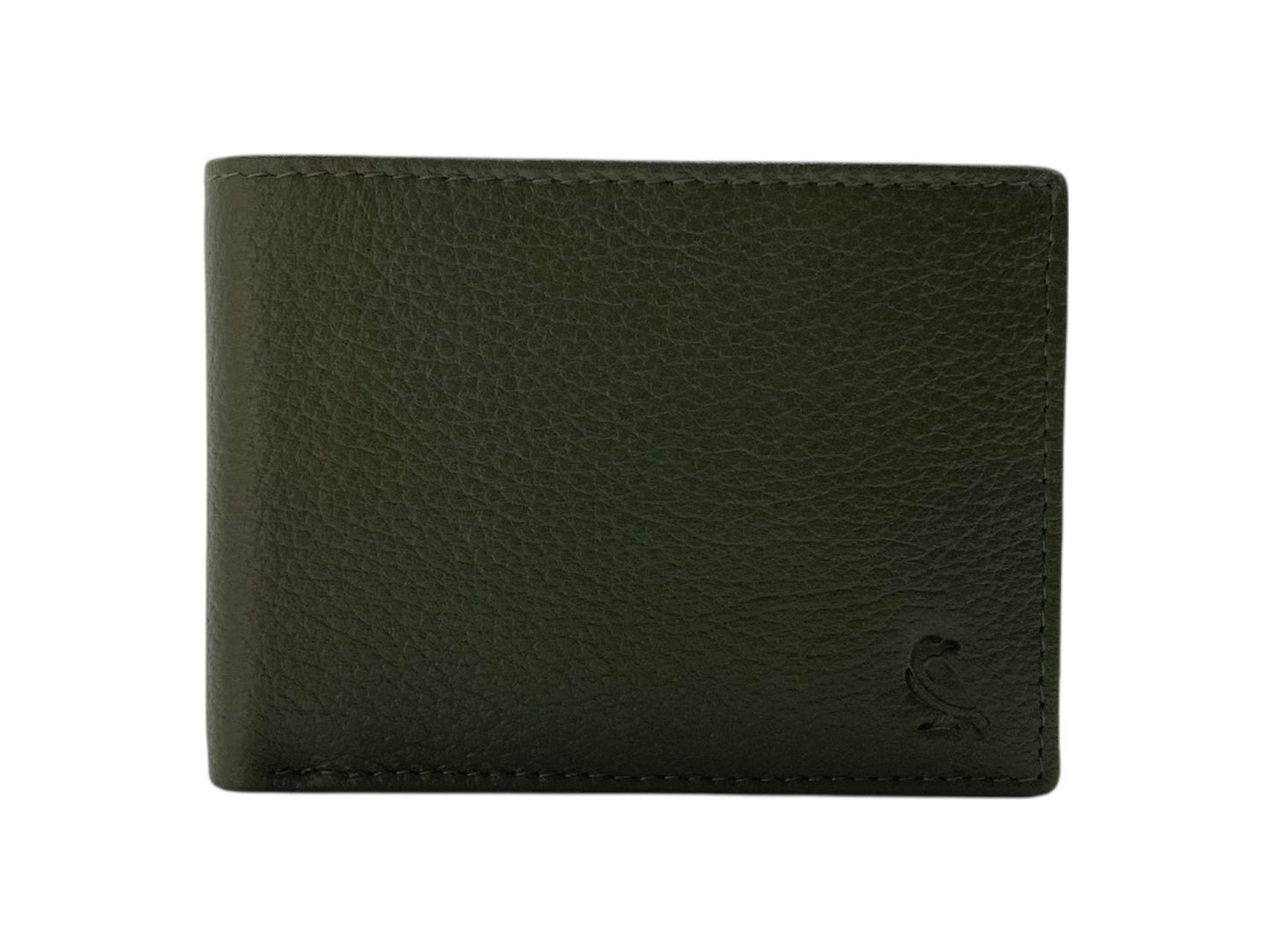 VacaPelle 8-10 Card Billfold Genuine Leather Wallet # 1727