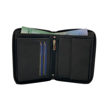 Fullzip leather mens Wallet #4263CZ