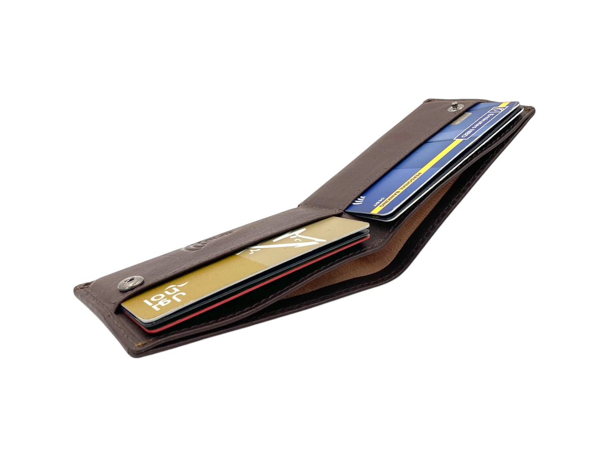 Slim Card Case & Cash Wallet Compact Size # 707NL