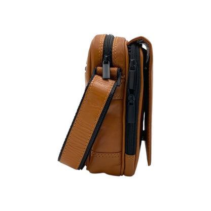 Leather Crossbody/Messenger Bag # 2355