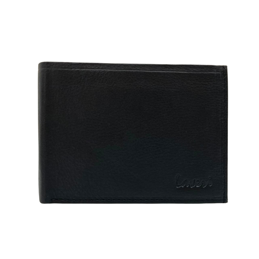 Antq, Smooth Leather Wallet With Inside Leather Lining # 1886C