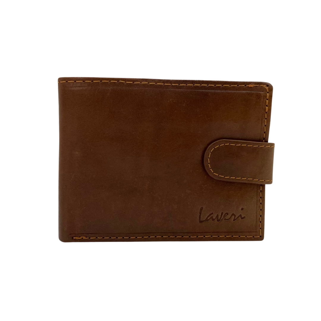 Antq, Smooth Leather Wallet With Inside Leather Lining # 1981CL