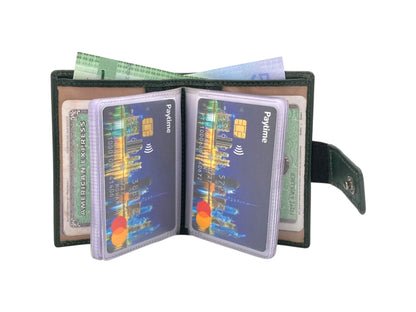 Compact Multiple Cards  & Cash Wallet RFID # 1865NM [EL.LOOP]