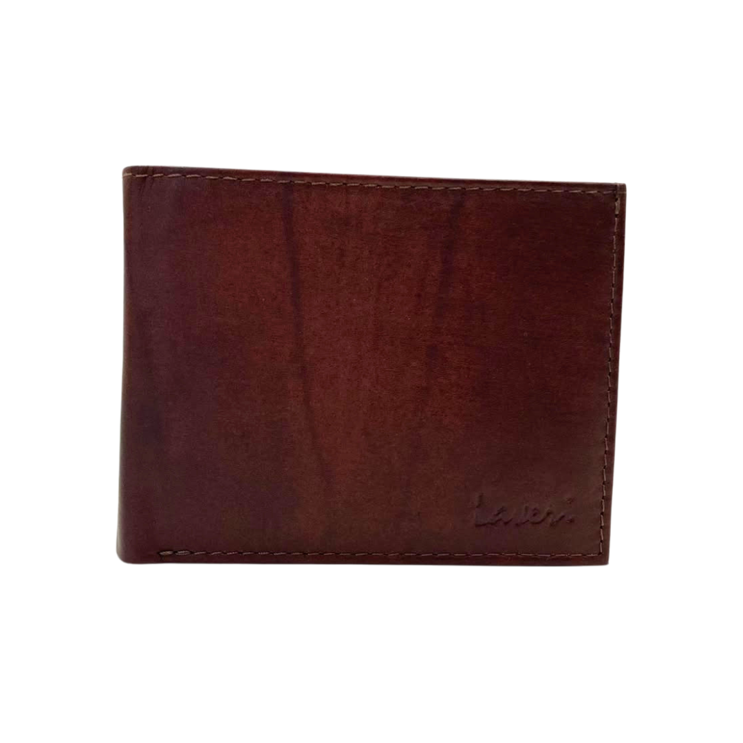 Antq, Smooth Leather Wallet With Inside Leather Lining  # 1699