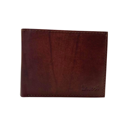 Antq, Smooth Leather Wallet With Inside Leather Lining  # 1699
