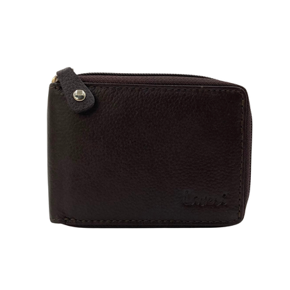 Fullzip leather mens Wallet #1756Z