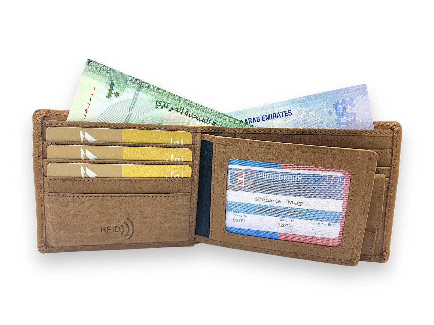 VIP Vintage Men's Bifold Wallet # RFID 4094NC.2