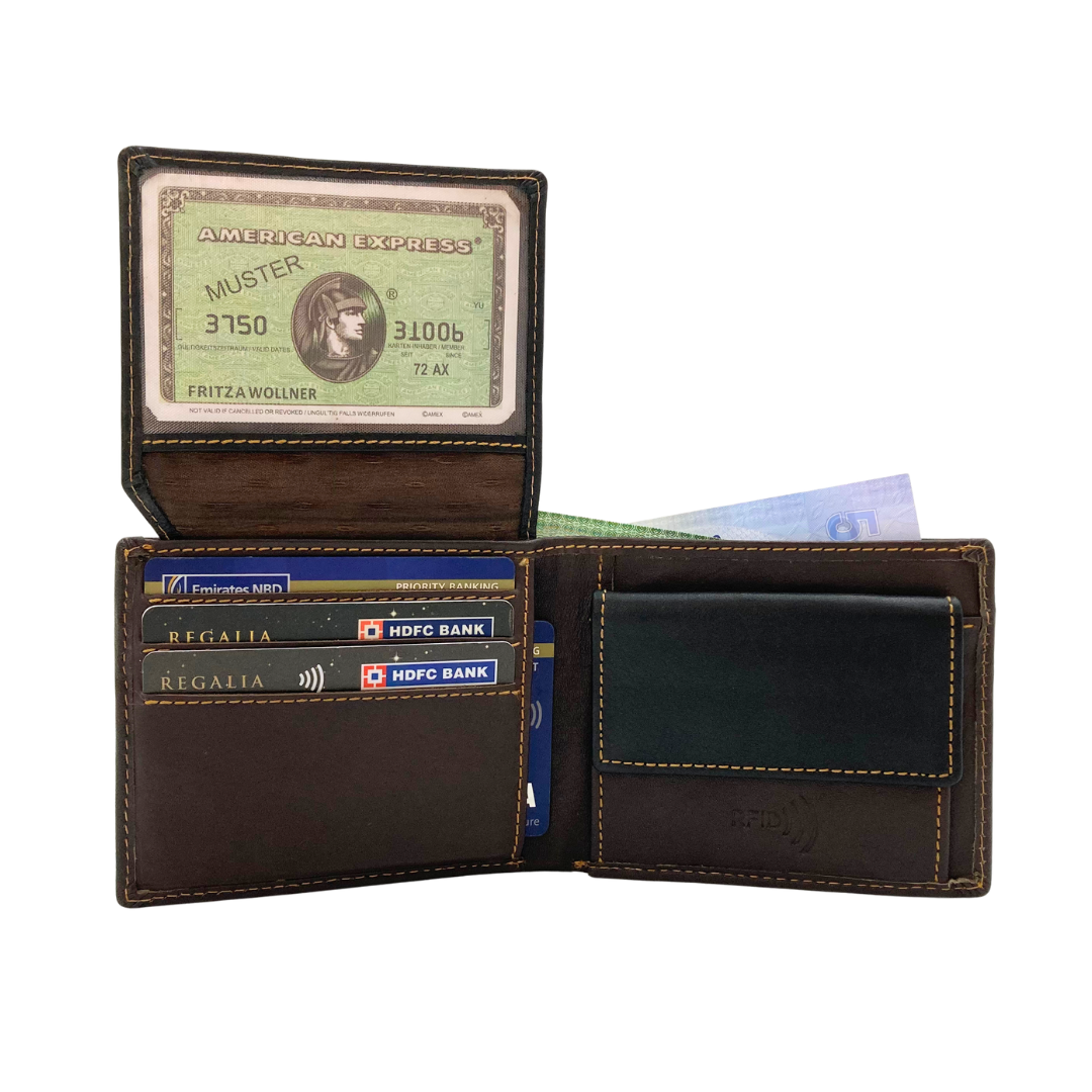 Shield Collection Bifold RFID Wallet # 1227C