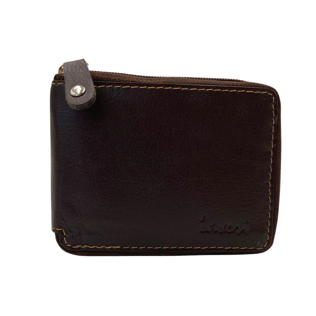 Fullzip leather mens Wallet #1541Z