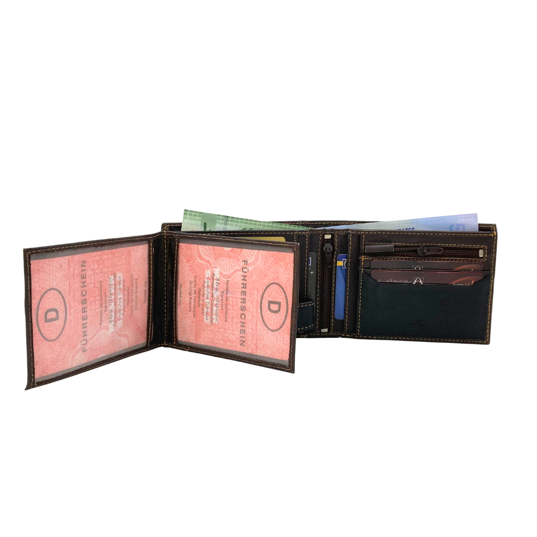 Shield Collection Bifold RFID Wallet # 1645