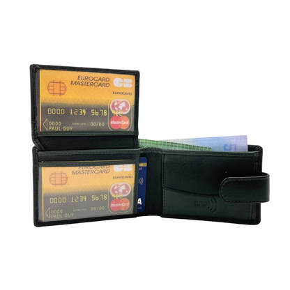 Shield Collection Bi-Fold RFID Wallet # 627CL