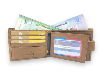 VIP Vintage Men's Bifold Wallet # RFID 4094CPL