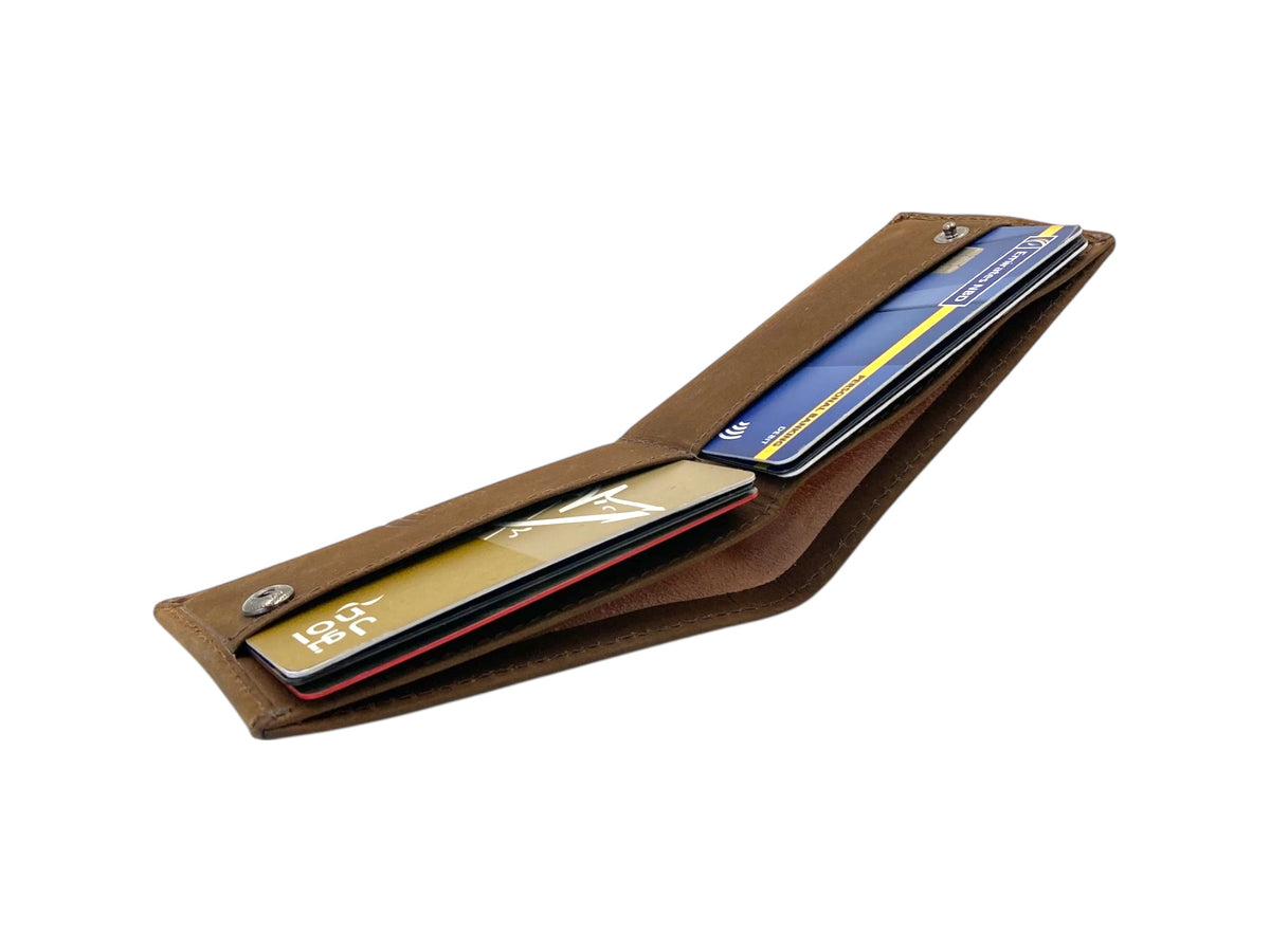 Slim Card Case & Cash Wallet Compact Size # 707NL
