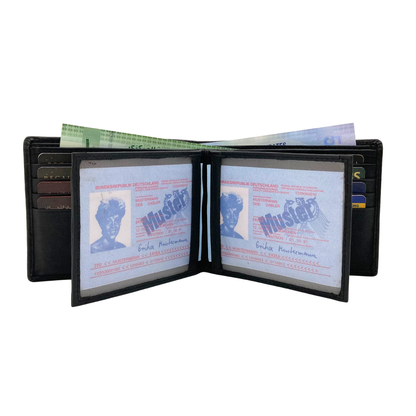 Shield Collection Bifold RFID Wallet # 1406A