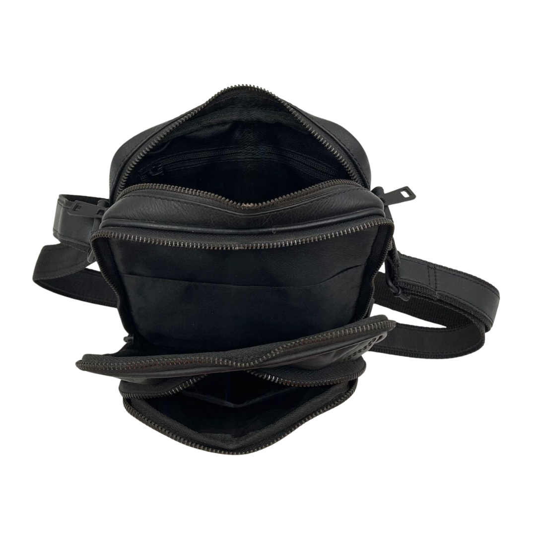 Leather Crossbody/Messenger Bag # 2677