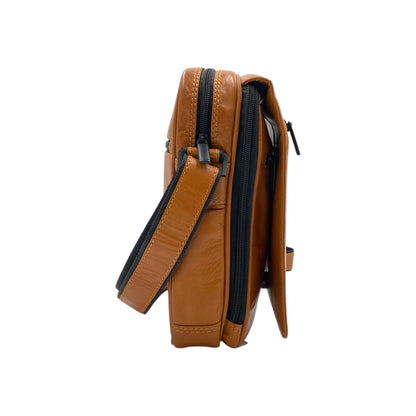 Leather Crossbody/Messenger Bag # 2353Z