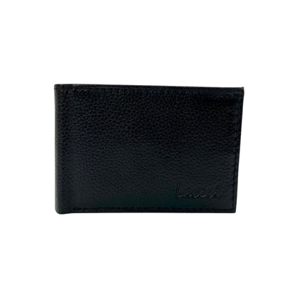 Mens Genuine Leather Mens wallet Leather Lined Bi fold Wallet For Men # 1020