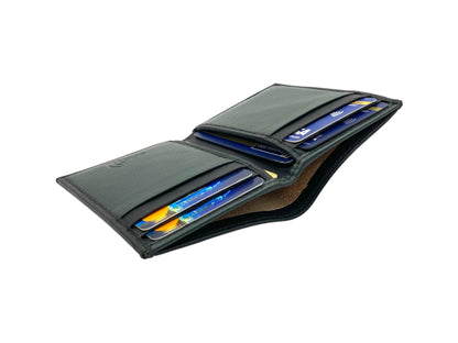 Slim Bifold Cards & Cash Wallet # RFID 1977