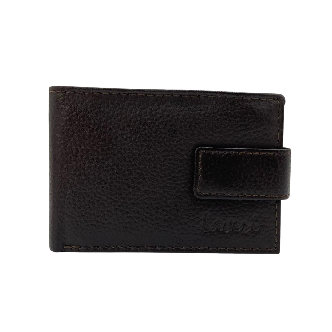 Mens Genuine Leather Mens wallet Leather Lined Bi fold Wallet For Men # 1020L