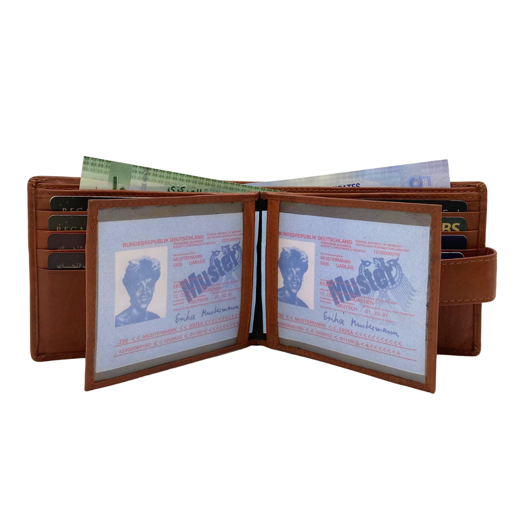 Shield Collection Bifold RFID Wallet # 1406AL
