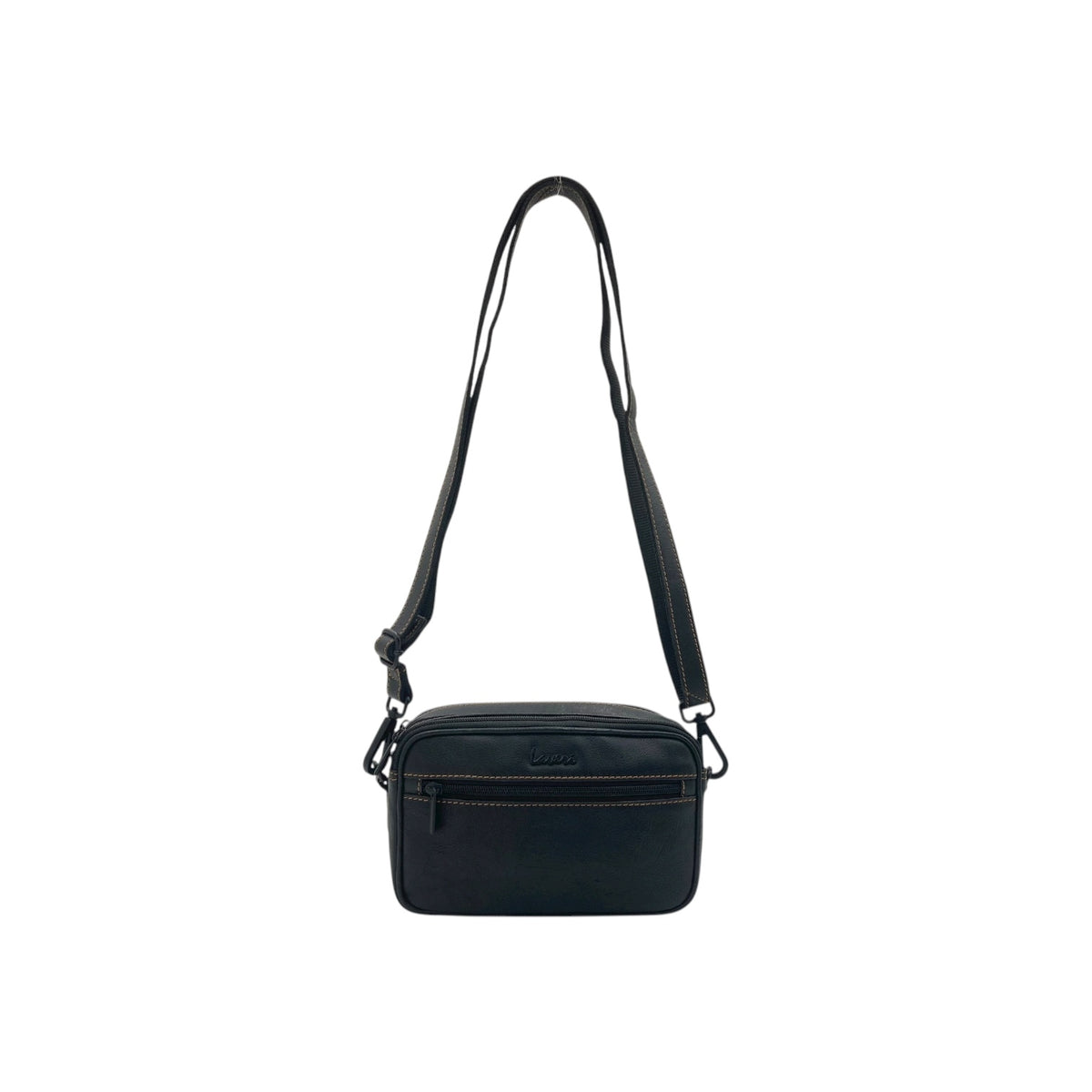 Hand Pouch, Wash Bag, Toiletry, Genuine Leather # 2295H