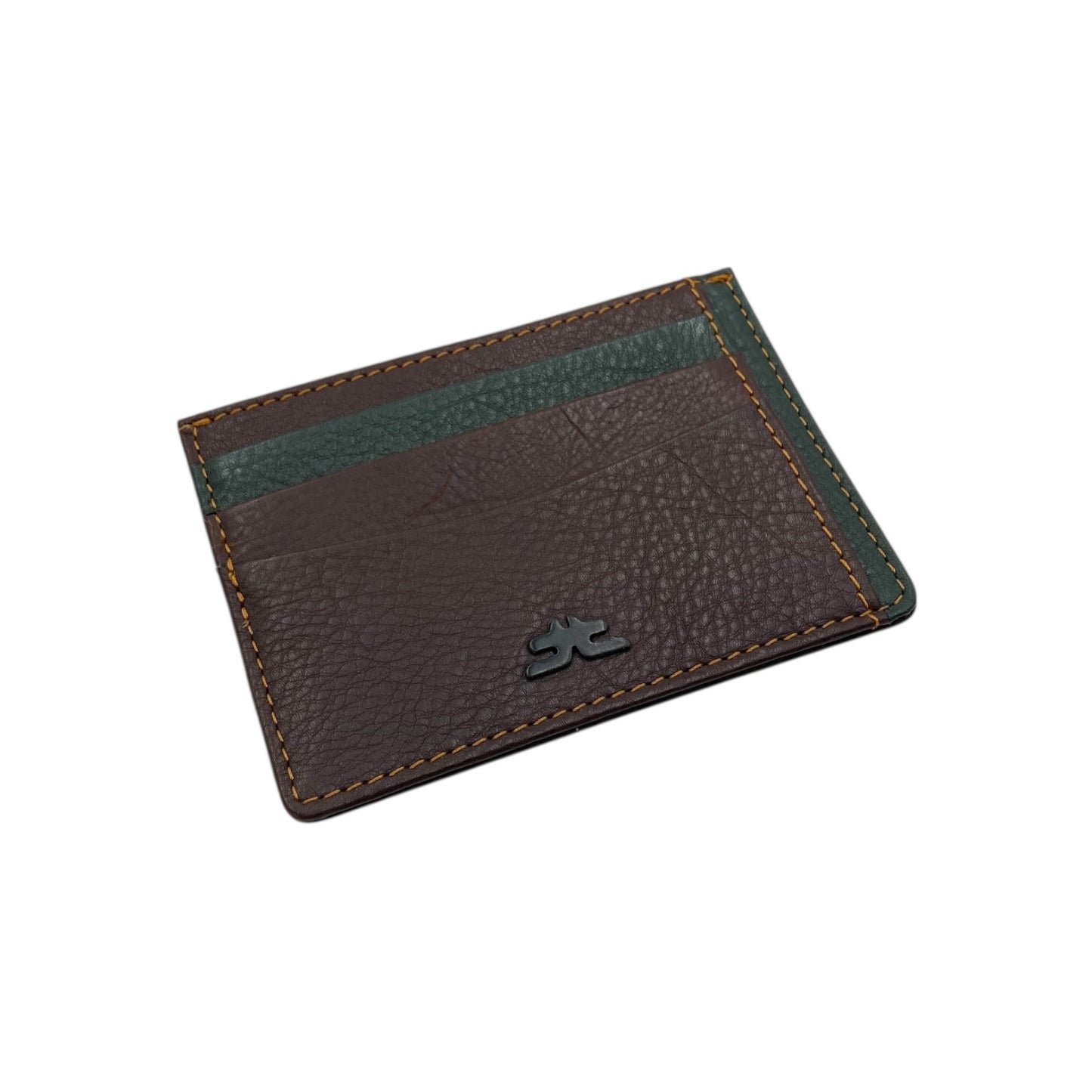 Super Slim Genuine Leather Card Holder With Zip # 685NZ
