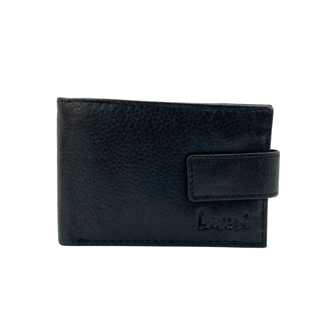 Mens Genuine Leather Mens wallet Leather Lined Bi fold Wallet For Men # 1020L