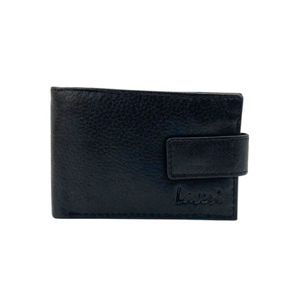 Mens Genuine Leather Mens wallet Leather Lined Bi fold Wallet For Men # 1020L