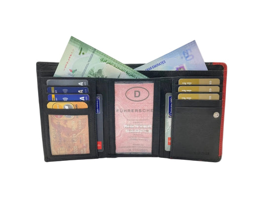 Women's Multi-Color Leather Wallet  # 1681