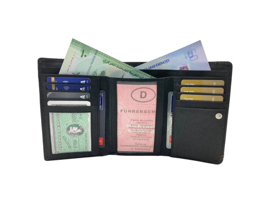 Women's Multi-Color Leather Wallet  # 1681