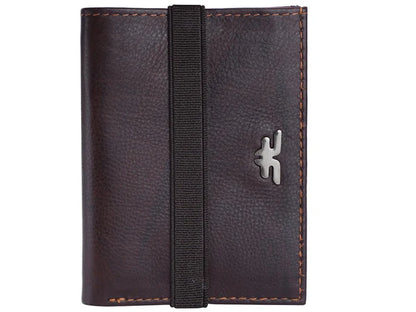 Slim Bifold Inside Button Card & Cash Wallet # RFID 1977EL