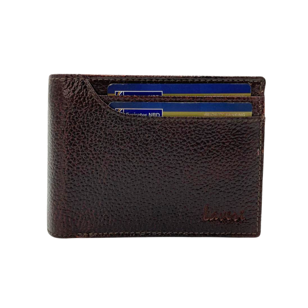 Pebble Texture 8 Card Billfold Wallet # 1244NL
