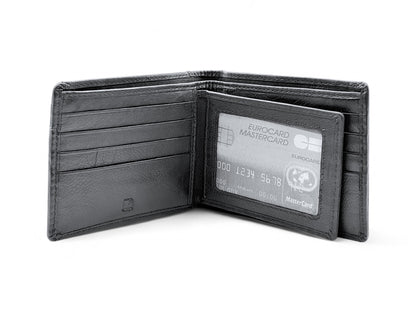 Smooth Premium 16 Card Billfold RFID Wallet #4094CC