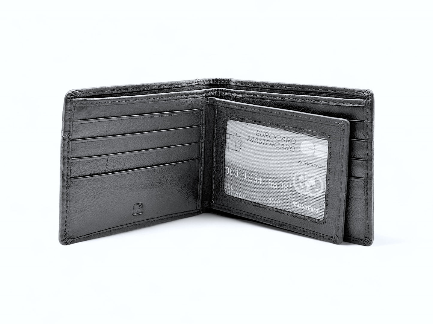 Smooth Premium 16 Card Billfold RFID Wallet #4094CC