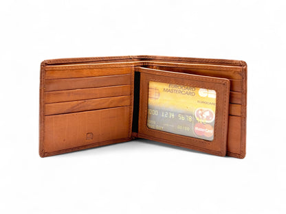 Smooth Premium 16 Card Billfold RFID Wallet #4094CC