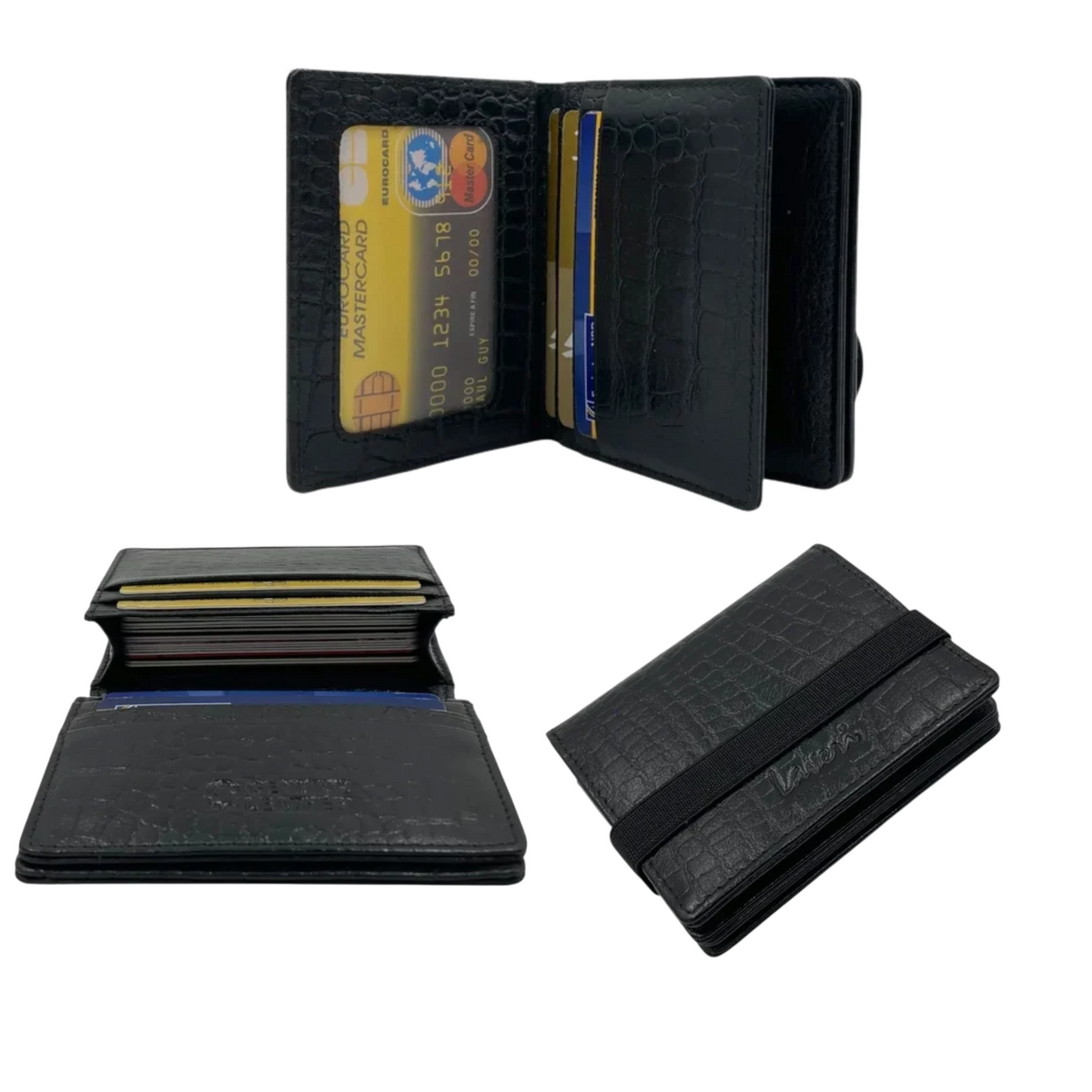 Business Cards & Credit Cards Wallet # 4347 Elastic