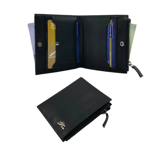 Card Case & Cash Wallet Compact Size 10 Card Space # 4375