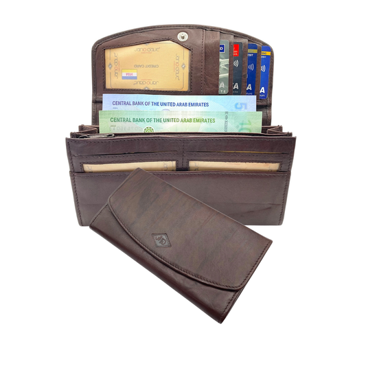 Women's Multipurpose Leather Wallet  # JD1859[1409]