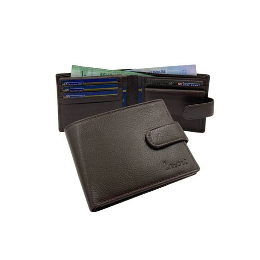 Pebble Texture 8 - 10 RFID Billfold Wallet # 4562CL
