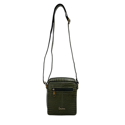 Leather Crossbody/Messenger Bag # 2862