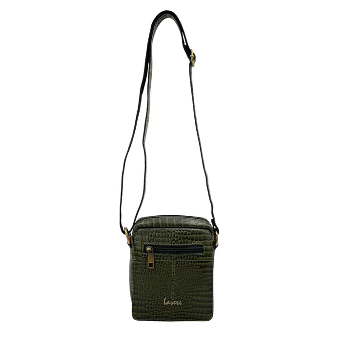 Leather Crossbody/Messenger Bag # 2871