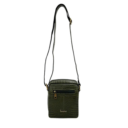 Leather Crossbody/Messenger Bag # 2871