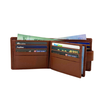 Pebble Texture 8 Card Billfold Wallet # 983AL
