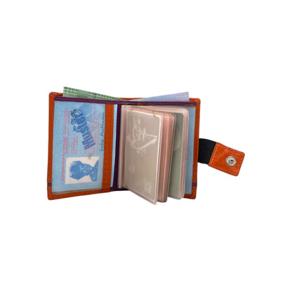 Compact Multiple Cards  & Cash Wallet # 1865NM [EL.LOOP]