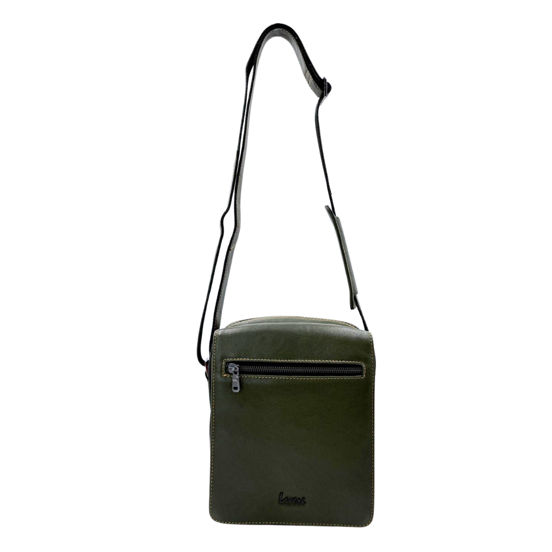 Leather Crossbody/Messenger Bag # 2353Z
