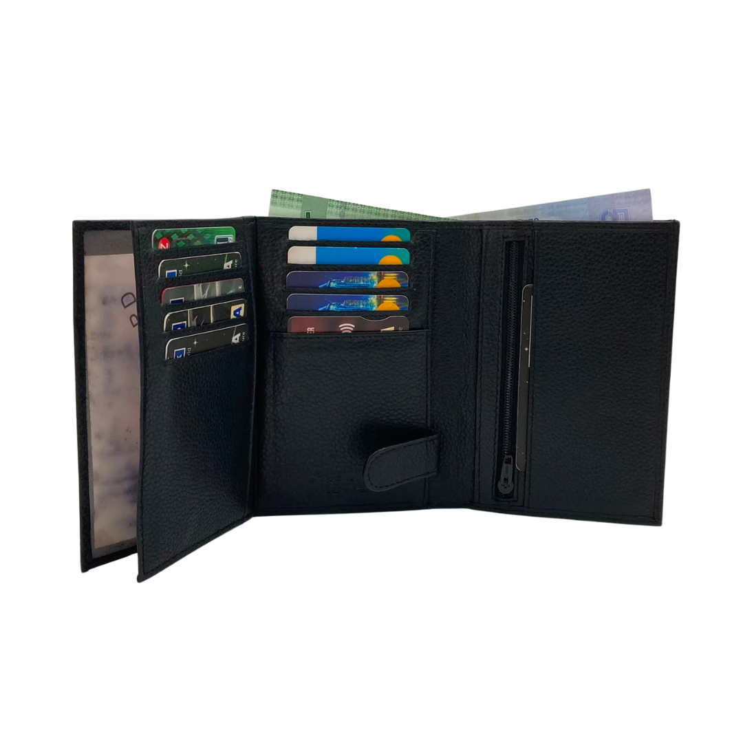 Standing Mens Collection Bi-Fold Wallet # 4102S