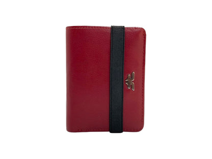 Compact Credit Cards & Cash Wallet With RFID # 4193A [ELASTIC]